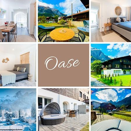 Cute & Cozy Oasis, Private Afternoon Sun Terrace Apartment Kandersteg Exterior foto