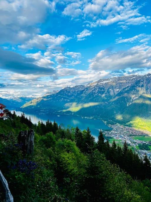 Cute & Cozy Oasis, Private Afternoon Sun Terrace Apartment Kandersteg Exterior foto