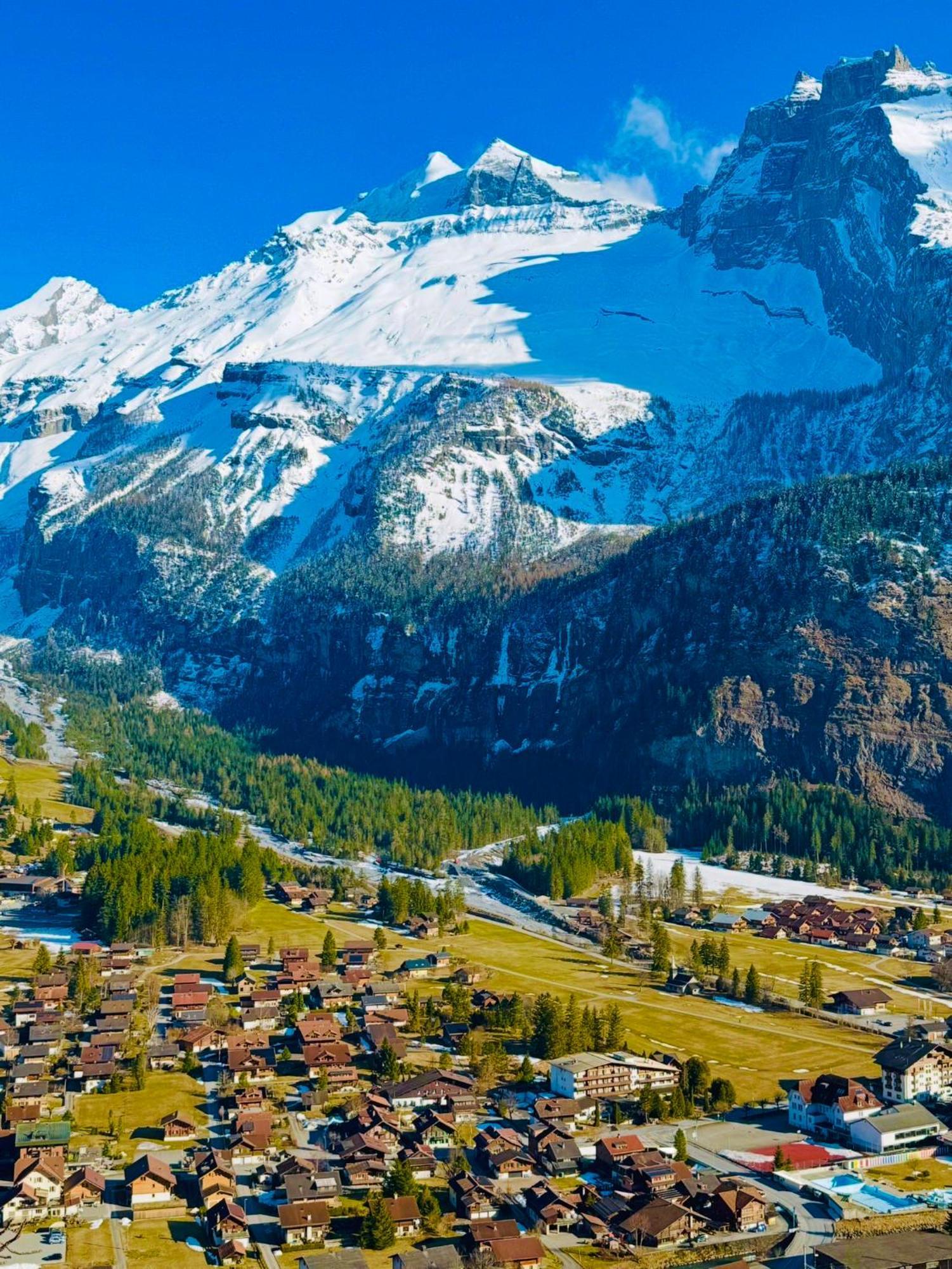 Cute & Cozy Oasis, Private Afternoon Sun Terrace Apartment Kandersteg Exterior foto